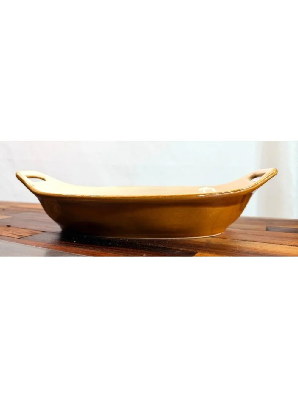 Pier 1 Imports Oval Stoneware Casserole Baking Dish-Barca Collection
